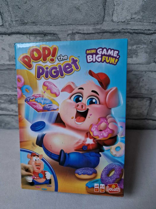 Pop the Piglet gra zręcznościowa Goliath