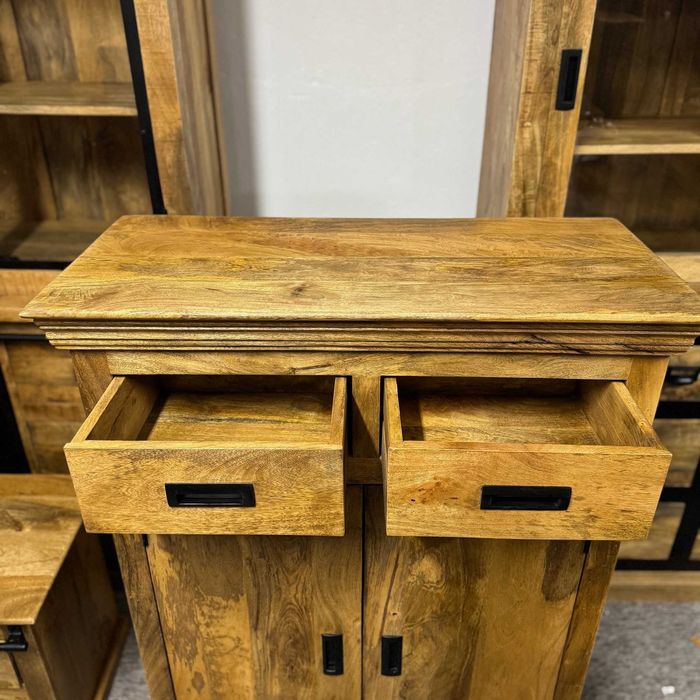 Wyjątkowa komoda egoztyczne drewno mango seria LOFT Nowa F-Vat