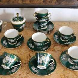 Bonito serviço de chá . Porcelana Bavaria