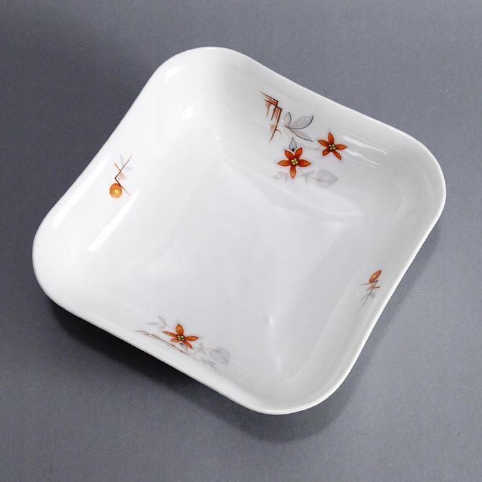 art deco przedwojenna porcelanowa salaterka