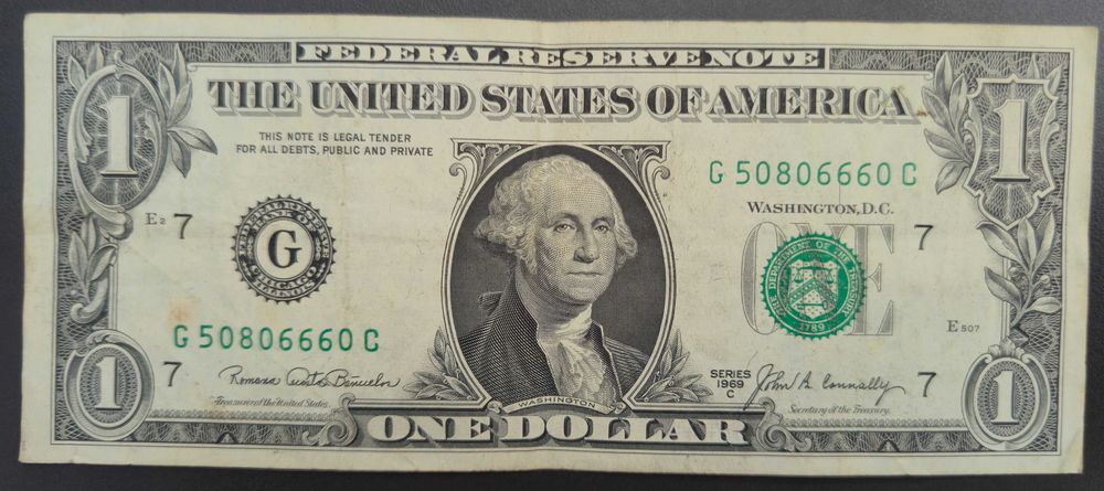 USA banknot 1 dolar 1969 C