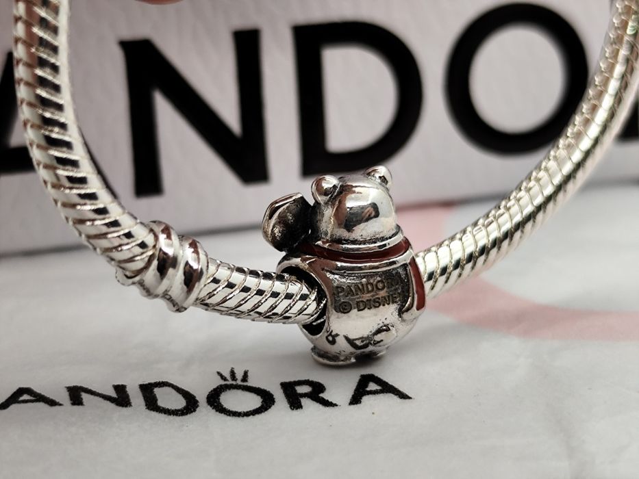 Conta urso de natal da Pandora