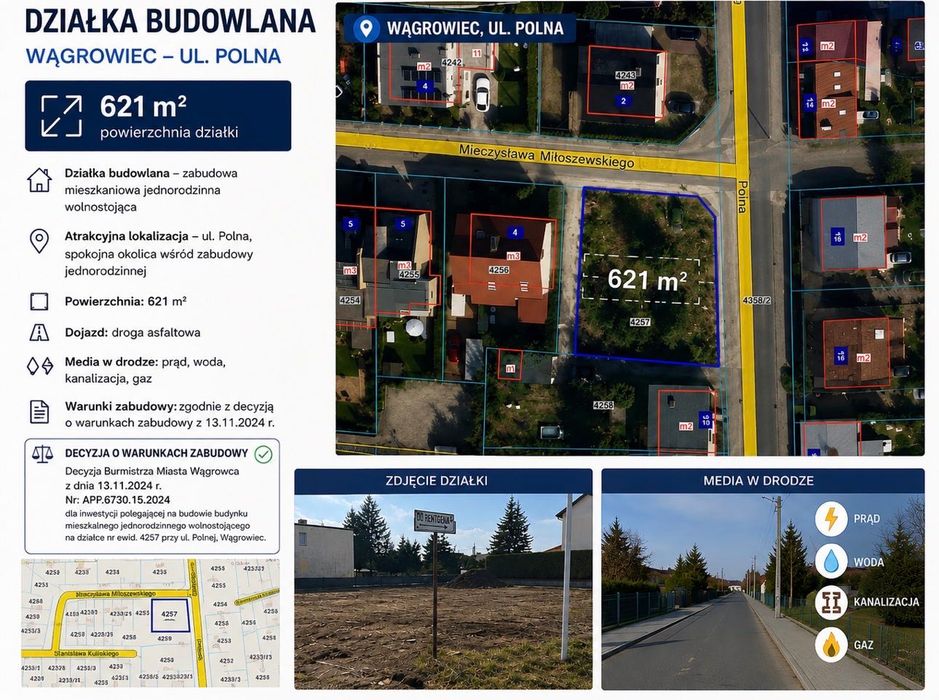 *media*decyzja o warunkach zabudowy*dobra lokalizacja