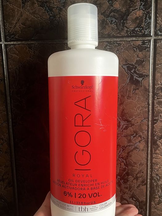 Oxidante Schwarzkopf Professional Igora Royal 20Vol 6%