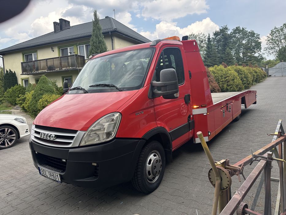 iveco 50c18 3,0 180 km kat b blizniak dlugi szeroki najazd