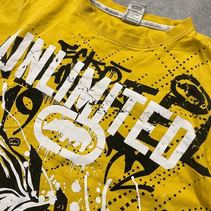 Vintage Koszulka Ecko Unltd T-Shit Big Logo Rap Hip Hop Baggy Style