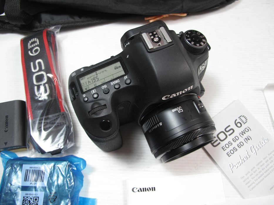 Canon 6D só 3 mil disparos Igual a NOVA - Ver descrição