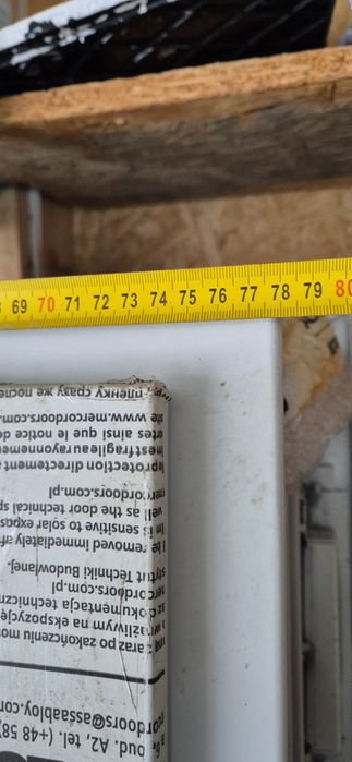 Dzwi przeciwpożarowe techniczne 70 MOCNE!