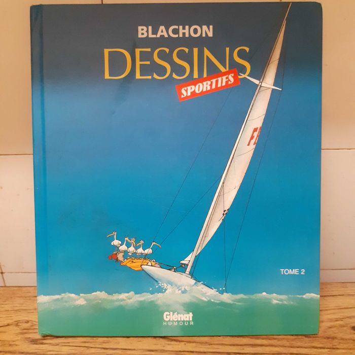 Cartoons 2004-Blachon Dessins Sportifs Tomo 2-Charlie Brown Vol.1 A 6