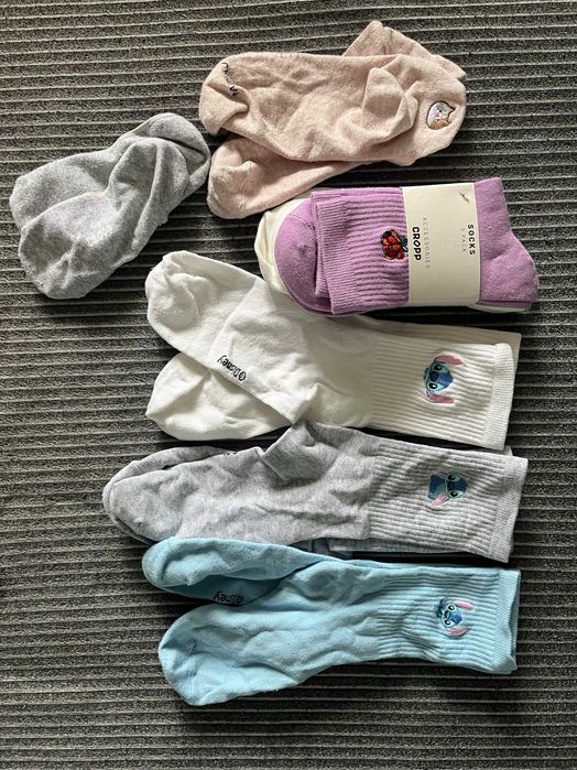 Zestaw skarpetek Stitch stopki 39-41