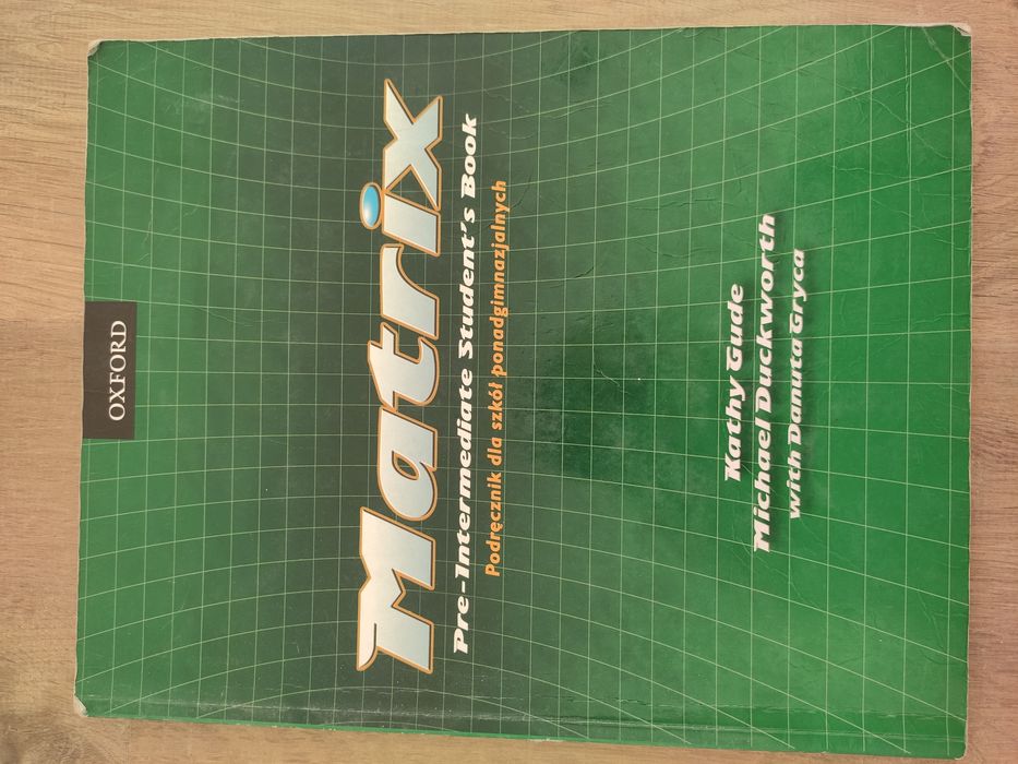 Matrix Pre-Intermediate Student's Book