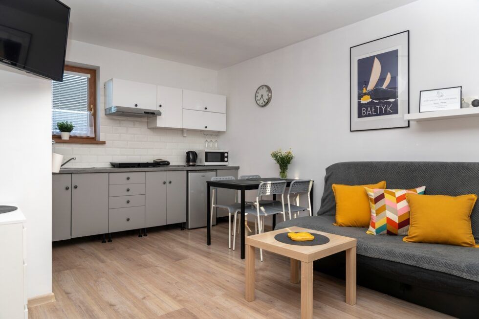 Domki apartamentowe dwupoziomowe 500m od morza w Ustroniu Morskim