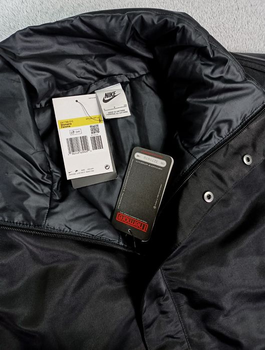 Nike Sportswear Płaszcz długi czarny Rozmiary XS S M L XL