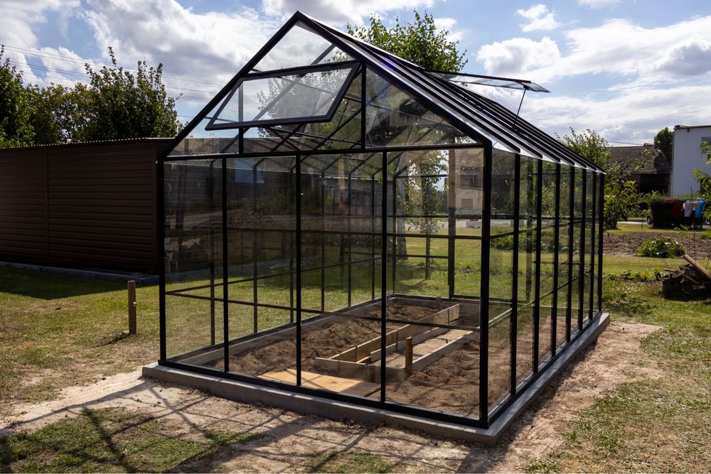 Szklarnia szklana spawana 10m2 z Montażem
