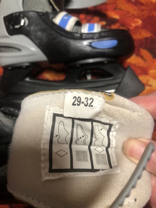 Коньки для льда разных размеров