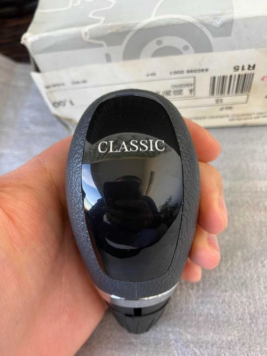 Manete alavanca velocidades para Mercedes classe C W203 / CLK W209 automático classic