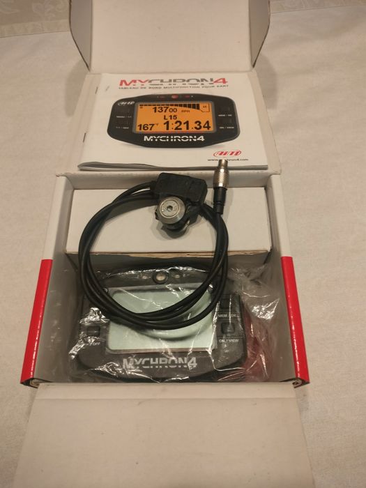 Mychron lap timer karting kart
