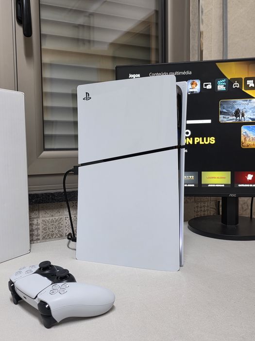 Ps5 slim disco 1tb com garantia