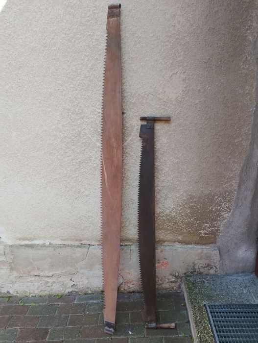 Piła ręczna prosta PRL