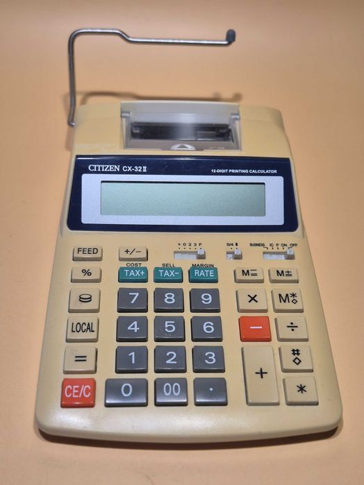 Calculadora CITIZEN CX-32n, 12 Dígitos