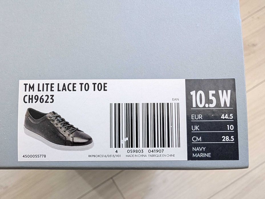 Novos! Sapatilhas/Tênis em pele Rockport Total Motion Lite Lace to Toe (CH9623) EUR44.5/Brand new Men's leather upper sneakers