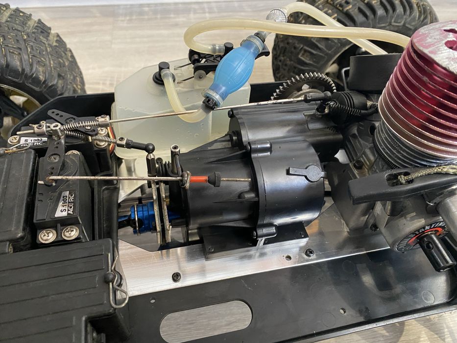 Mta4 S50 Thunder Tiger Rc nitro spalinowy model samochód ze wstecznym