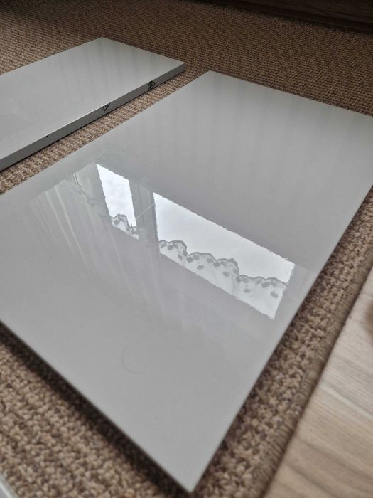 IKEA BESTA SELSVIKEN Drzwi/fronty, wysoki połysk jasnoszary