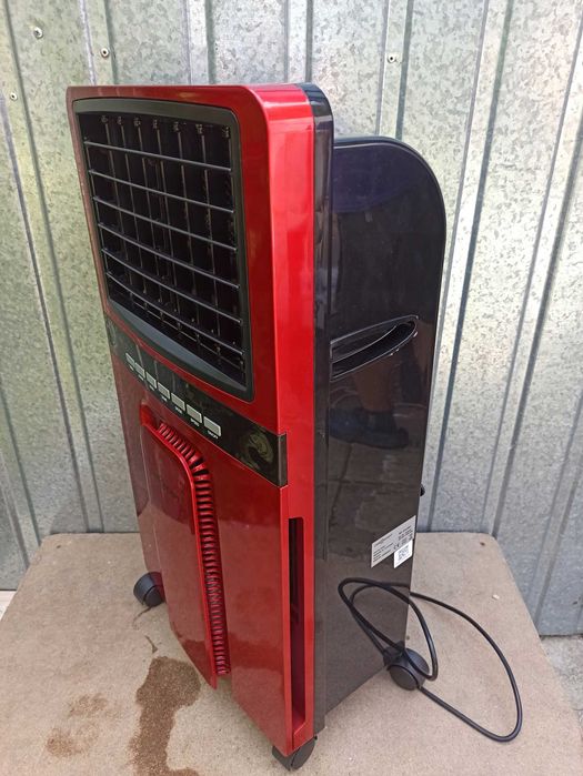 Wentylator podłogowy OneConcept Red czerwony