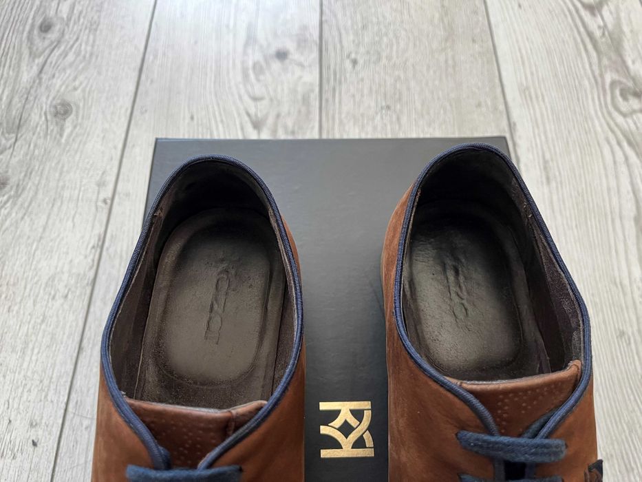 Buty KAZAR męskie nubuk skóra naturalna 41/42 Studniówka