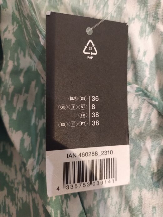 Sukienka damska r 36 luźny krój