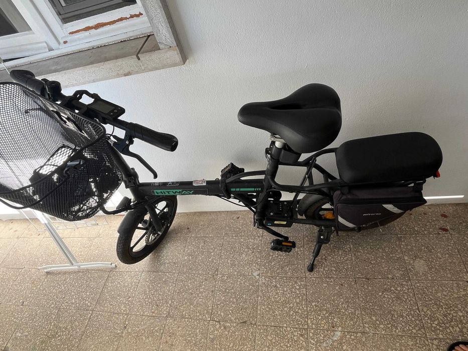 Bicicleta elétrica dobrável, Hitway BK5