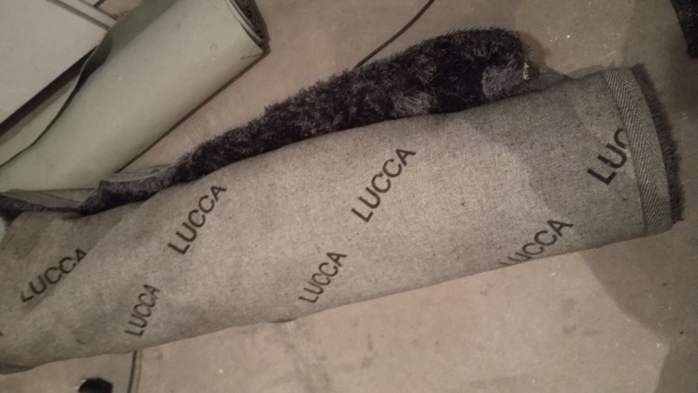 Za darmo dywan włochaty szaro fioletowy