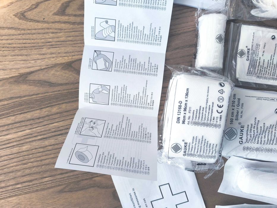 Автоаптечка укомплектована WÜRTH (Німеччина)