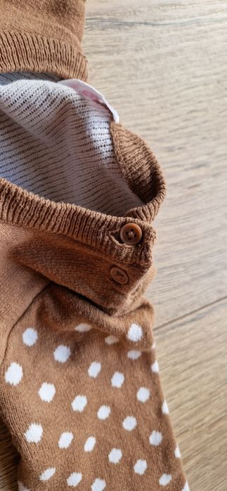 Sweter + 3 bluzki 4-pak jesienny r.98