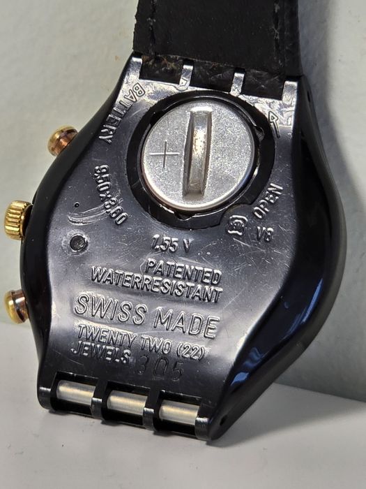 Вінтажний годинник Swatch Chrono Colossal SCB109 1990-х років