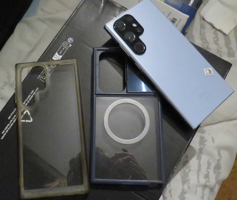 Samsung Galaxy S23 Ultra Sky Blue 512GB - Como Novo!