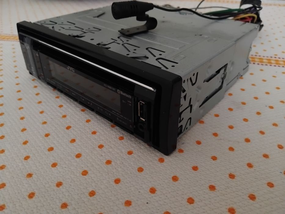 Rádio JVC c/Bluetooth