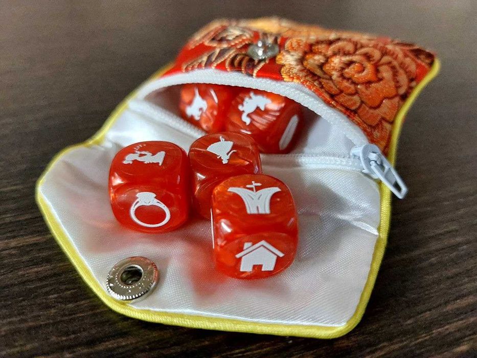 Кубики Ленорман, 6 шт, оракул для ворожіння