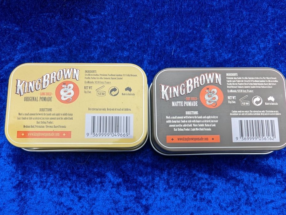 помада для укладки волос King Brown 1 class