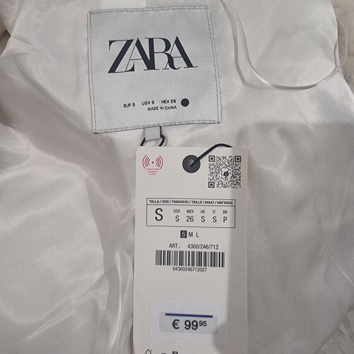 Нова шуба Zara розмір  S, модель 4360/246