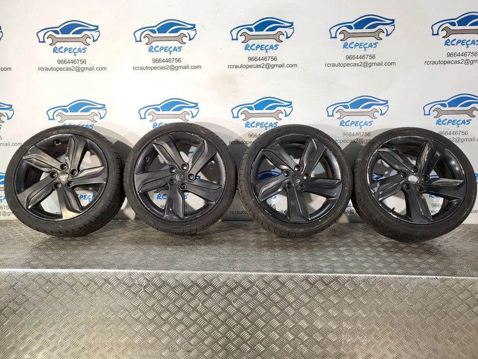 Conjunto Jantes 18 Originais Hyundai Veloster Turbo ET49 7.5J 5x114