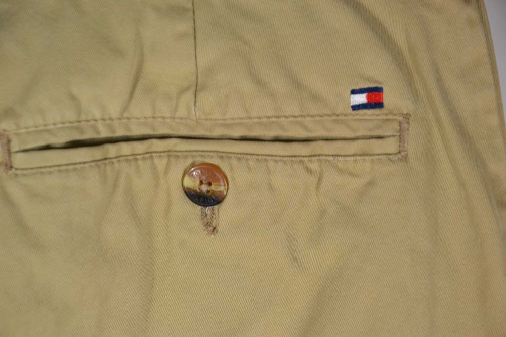 TOMMY HILFIGER Brooklyn Chino Spodnie Męskie 33/32 Oryginalne Super Stan