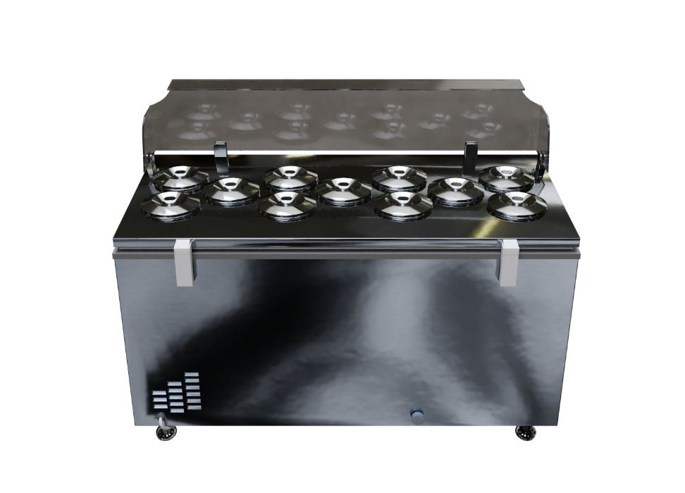 Profesjonalne Konserwatory do lodów 11+8 | Kuweciarka | Witryna | FVAT