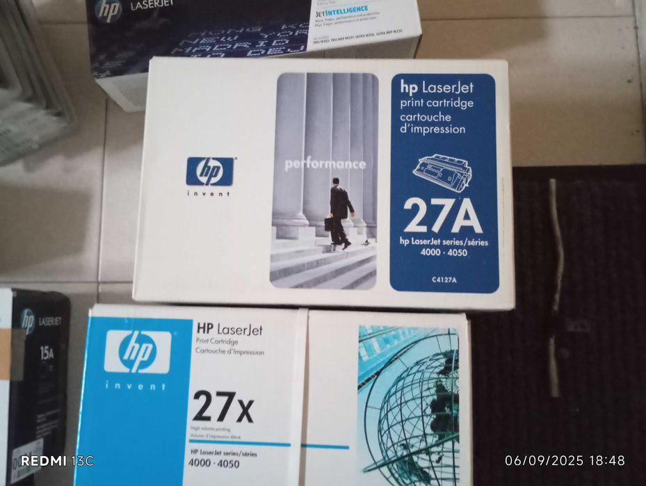 Vendo lote de tinteiros novos baratos comprados num leilão
