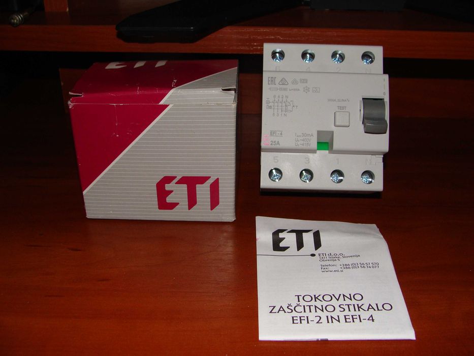 Реле дифференциальное  (УЗО)