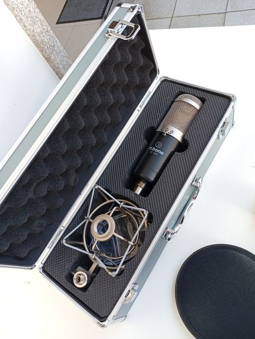 Microfone condensador T.bone Sc1100 profissional Novo!
