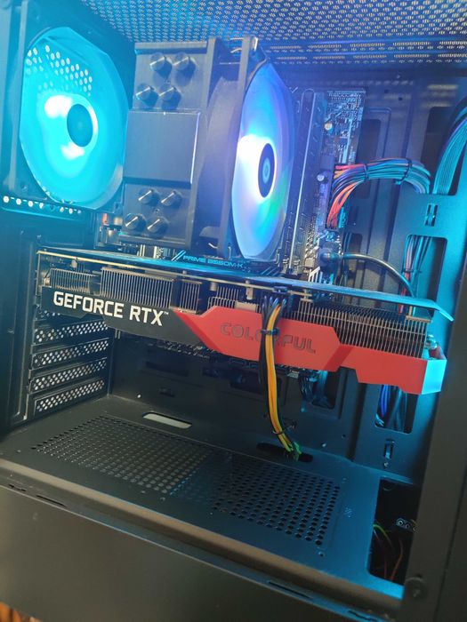 Повний сетап Пк, 2 Монiтори, Клавiатура, мишка, колонки, камера.