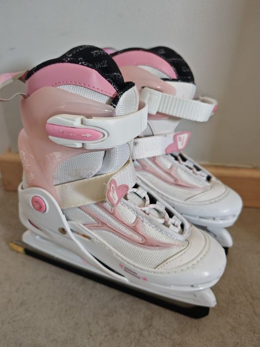 Łyżwy Broyx regulowane rozmiar S 30-33 dziewczęce