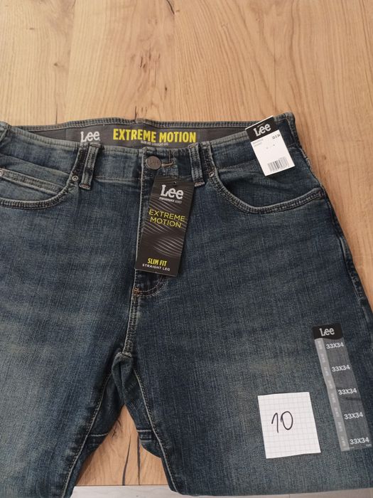 Spodnie Lee oryginalne z USA 33/34