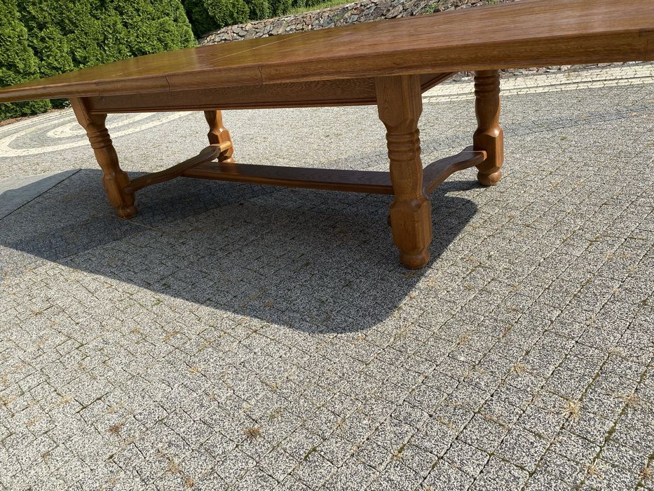 Stół dębowy rozkładany,duży 250cm 350cm